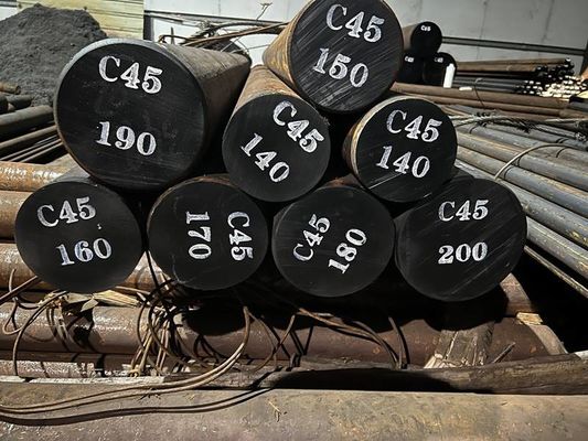 C45 S45C Hoge slagsterkte legeringsgereedschap staal olieverdoofing vacuümwarmtebehandeling