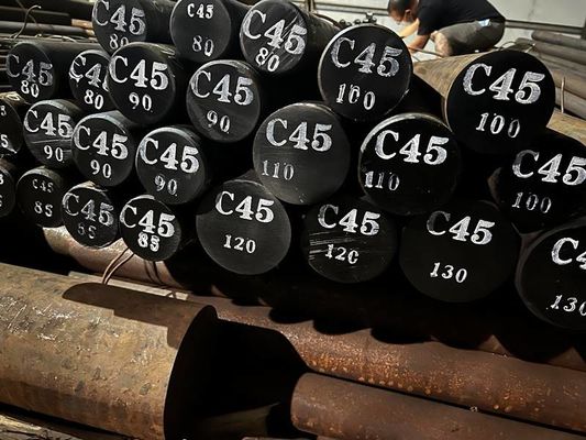 C45 S45C Hoge slagsterkte legeringsgereedschap staal olieverdoofing vacuümwarmtebehandeling