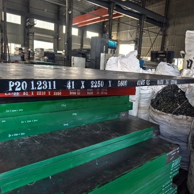 P20 MOULD STEEL WIT MILLENDE EN GRINZENDE VELDEN: oppervlakhardheid 28-35HRC