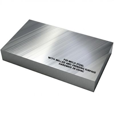 P20 MOULD STEEL WIT MILLENDE EN GRINZENDE VELDEN: oppervlakhardheid 28-35HRC
