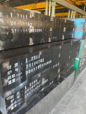 1.2311 310mm Blok van het de Vormstaal van de Diktehardheid het 28-35HRC Gesmede Plastic